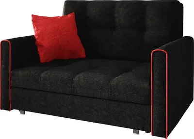Produktbild von MIRJAN24 Schlafsofa Viva Bis II mit Bettkasten und Schlaffunktion, 2-Sitzer Couch vom Hersteller, Wohnzimmer Polstersofa (Alova 04 + Alova 46)