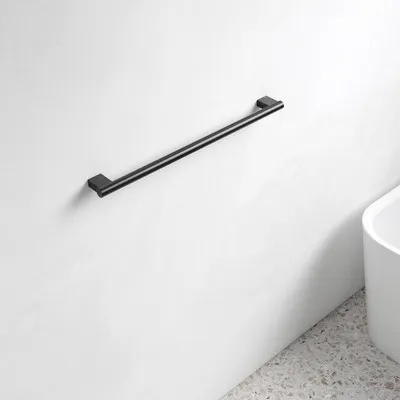 Produktbild von KEUCO PLAN Badetuchhalter 600 mm schwarz matt