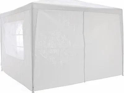 Obrázek produktu pro Zahradní párty stan 3 x 3 m + 4 boční stěny, bílý