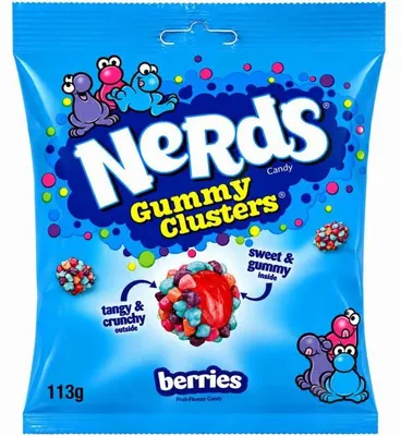 Zdjęcie produktu dla Nerds Gummy Clusters Berries 113g