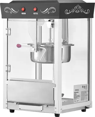 Zdjęcie produktu dla Maszyna do popcornu Popcorn Popper Maker 800 W 0,2 kg Czarna