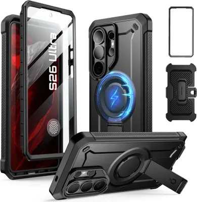 Productafbeelding van Handyhoesje voor Galaxy S26 Ultra, Supcase UB Pro Mag met MagSafe SP+noSP, zwart