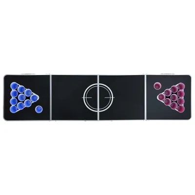 Produktbild von vidaXL Beer-Pong Set 0,5 L Kunststoff