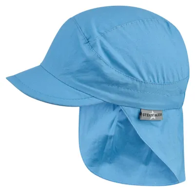Productafbeelding van Sterntaler Zonnehoedje met nekbescherming - Unisex muts voor baby's en kinderen met nekbescherming