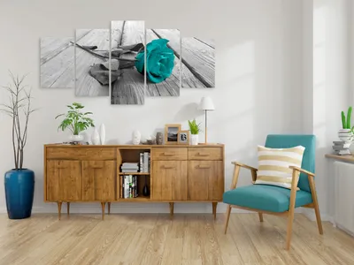 Immagine prodotto di BLUME ROSE vetro acrilico quadro moderno murale vetro immagini immagini b-B-0025-k-o