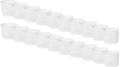 Produktbild von 20 x Käseform 5.5x5cm h: 5cm, Käseformen, Käseherstellung