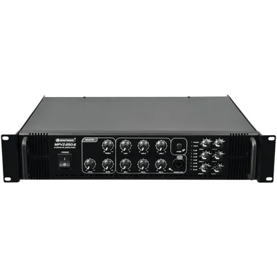 Produktbild von Omnitronic 80709786 Audioverstärker Leistung/Phase Schwarz (80709786)