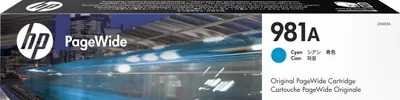 Produktbild von HP 981A Cyan Original PageWide Druckerpatrone
