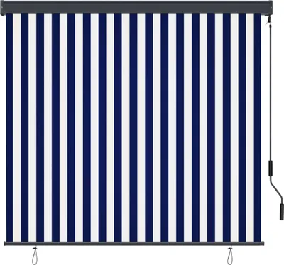 Immagine prodotto di Tenda a Rullo per Esterni 160x250 cm Blu e Bianca