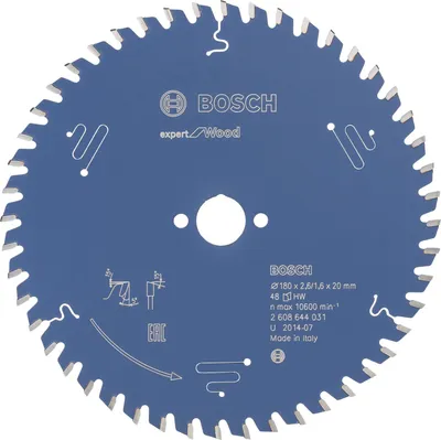 Produktbild von EXPERT Wood Kreissägeblatt, 180x2,6/1,6x20 mm, Z48