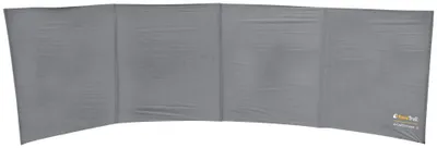 Produktbild von windschutz 4-vlaks500 x 150 cm Polyester/Stahl grau