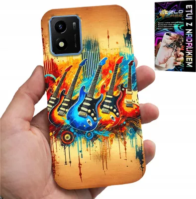 Obrázok produktu pre Puzdro pre Vivo Y01 – Elektrická gitara, Rock and Roll, Metal