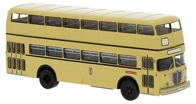 Image de Modèle réduit d'un autobus Büssing D2U à deux étages, version BVG 60