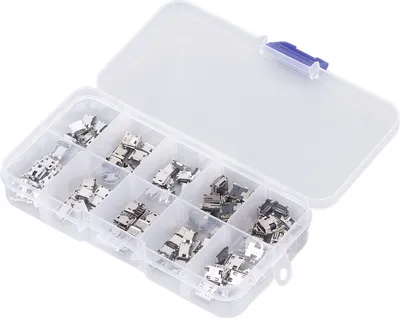 Produktbild von 100Pcs Micro MINI USB Buchse Stecker USB Buchse Stecker für Haushaltsgerät