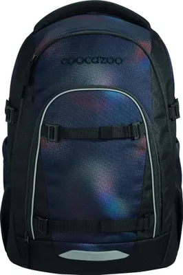 Image de coocazoo sac d'école Mate School Backpack Rainbow Illusion noir