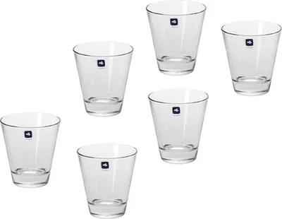Produktbild von LEONARDO Becher klein Ciao, Transparent, Glas, 6 Stück(e), Rund, klar, 85 mm