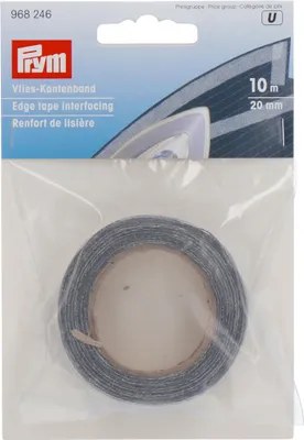 Obrázek produktu pro Prym fleecová okrajová páska (nažehlovací) 20 mm grafitová