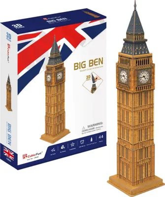 Obrázok produktu pre CubicFun Big Ben 3D puzzle 44 ks Budovy