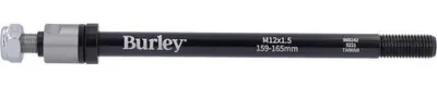 Produktbild von Burley Steckachse für Anhänger M12x1.5, 159-165 mm Schwarz - sichere Kupplung...
