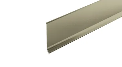 Obrázek produktu pro AP38 soklová lišta ACARA, hliník elox titan, 60 mm, 2,7 m