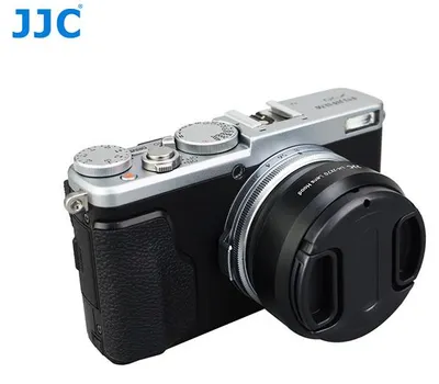 Obrázok produktu pre JJC slnečná clona čiernej farby, kompatibilná s Fujifilm LH-JX70