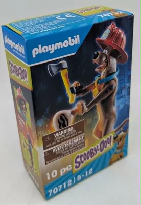 Produktbild von PLAYMOBIL 70712 SCOOBY-DOO! Sammelfigur Feuerwehrmann