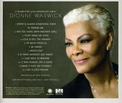 Obrázok produktu pre Dionne Warwick: Now: A Celebratory 50th Anniversary Album - - (CD / N)