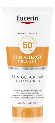 Produktbild von Eucerin Sun Allergie Gel Lsf 50+ 200 ml