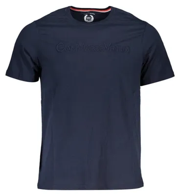 Produktbild von GIAN MARCO VENTURI Herren KURZARM-T-SHIRT Blau AU00665PCALIMERO_4E7CDA8_BLUNIGHTBL : Größe - L Größe: L