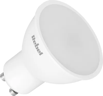 Image de Lampe LED Rebel GU10 7 W, 540 lm, 3000 K, classe d'efficacité énergétique G