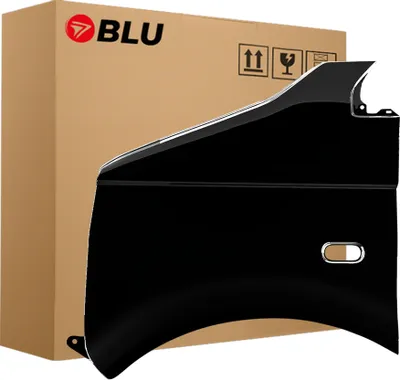 Produktbild von BLU Kotflügel Passend für Volkswagen Transporter T5 / Multivan L041 LO41 Links Schwarz Schwarz | 2003-2015 | Vorderseite Vorne | Lackiert | Einbaufertig