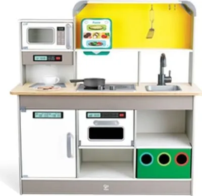 Produktbild von Hape Deluxe Spielküche mit Mikrowelle