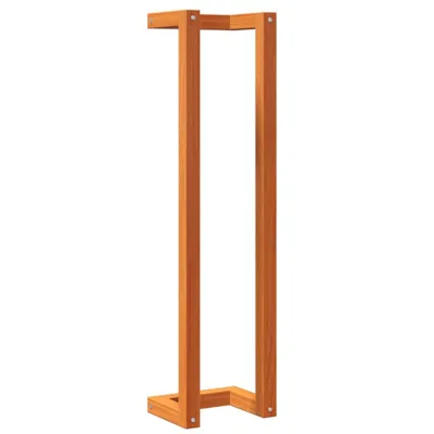 Produktbild von Handtuchhalter Wachsbraun 23x18x90 cm Massivholz Kiefer