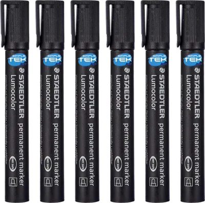 Obrázek produktu pro STAEDTLER Lumocolor - Schwarz - Rundspitze - Schwarz - 2 mm - Deutschland - 1 Stück(e)