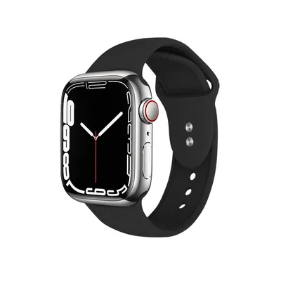 Obrázok produktu pre Pasek Crong Liquid Apple Watch 4/5/6/7/SE/8/9 40/41mm (čierny)