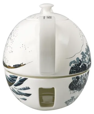 Produktbild von Goebel Hokusai- Die Große Welle Teekanne mit Stövchen