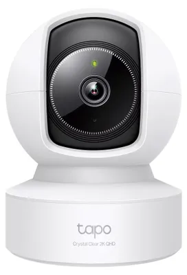 Produktbild von TP-Link Tapo C222 Innenraum-Videoüberwachungskamera, 4 MP, 15 fps, Mikrofon und Lautsprecher, KI-Erkennung, Weiß, Wi-Fi