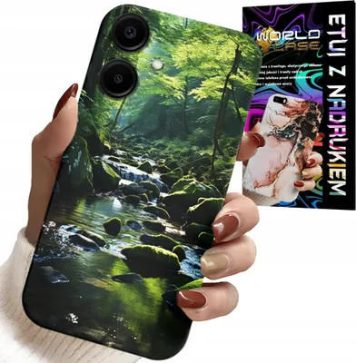 Immagine prodotto di Custodia Per Samsung Galaxy A06 5G - Foresta Fiume Ruscello Vista Natura