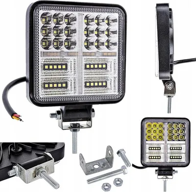 Produktbild von LED-Arbeitsscheinwerferleiste, 11 m, 177 W, 12 24 V, CREE, große Reichweite, für Traktor