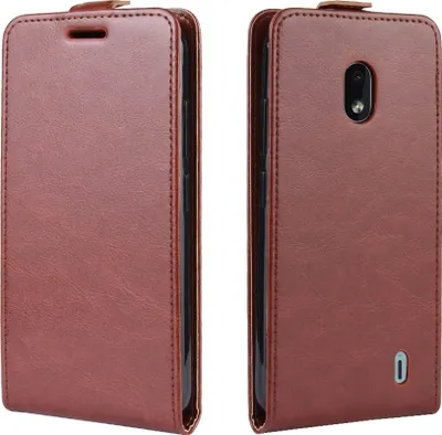 Produktbild von Mobigear  Nokia 2.2 Hülle Flipcase - Braun