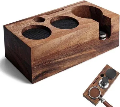 Obrázek produktu pro Stanice na utlačování kávy 58 mm pro baristy, silikonová, nastavitelná