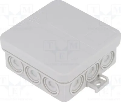 Zdjęcie produktu dla 1 x Obudowa: Puszka przyłączeniowa: X: 85 mm, Y: 85 mm, Z: 37 mm. Montaż: 33291201, elektryka