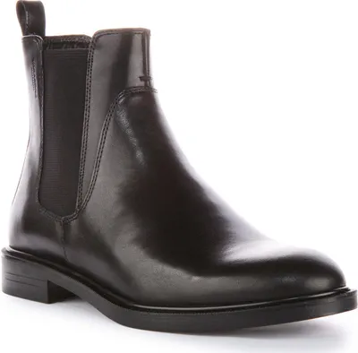 Produktbild von Vagabond Am a Frauen Niedrig Absatz Leder Chelsea Stiefel Schwarz – undefined / Schwarz