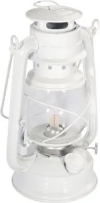 Produktbild von Metrox Petroleumlampe (weiß, 24 cm, 100 ml , mit Docht, tragbar, windfest) 1555