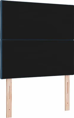 Produktbild von vidaXL Kopfteil Blau 100 cm Stoff