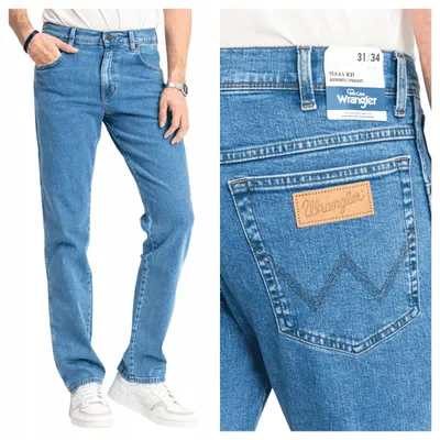 Produktbild von Wrangler | Texas Herrenjeans, gerade geschnitten, normale Passform, W33 L34