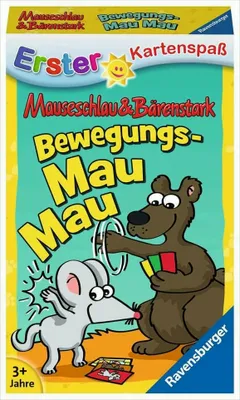 Produktbild von Mauseschlau&Bärenstark Bewegungs-Mau Mau Ravensburger 20347