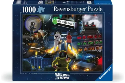 Zdjęcie produktu dla Puzzle 1000 elementów Powrót do przyszłości Ravensburger