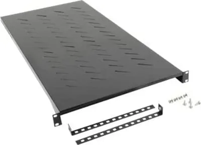 Produktbild von LANBERG Fachboden 19" 1U/483x910mm bis 25kg, 1,2m tief,schw.