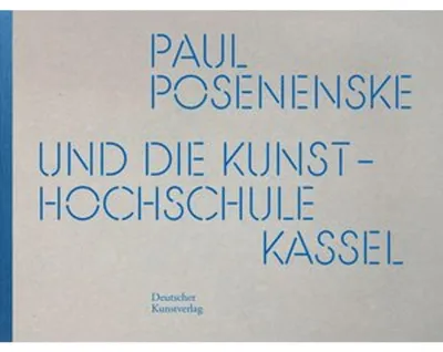 Obrázek produktu pro Paul Posenenske und die Kasseler Kunsthochschule